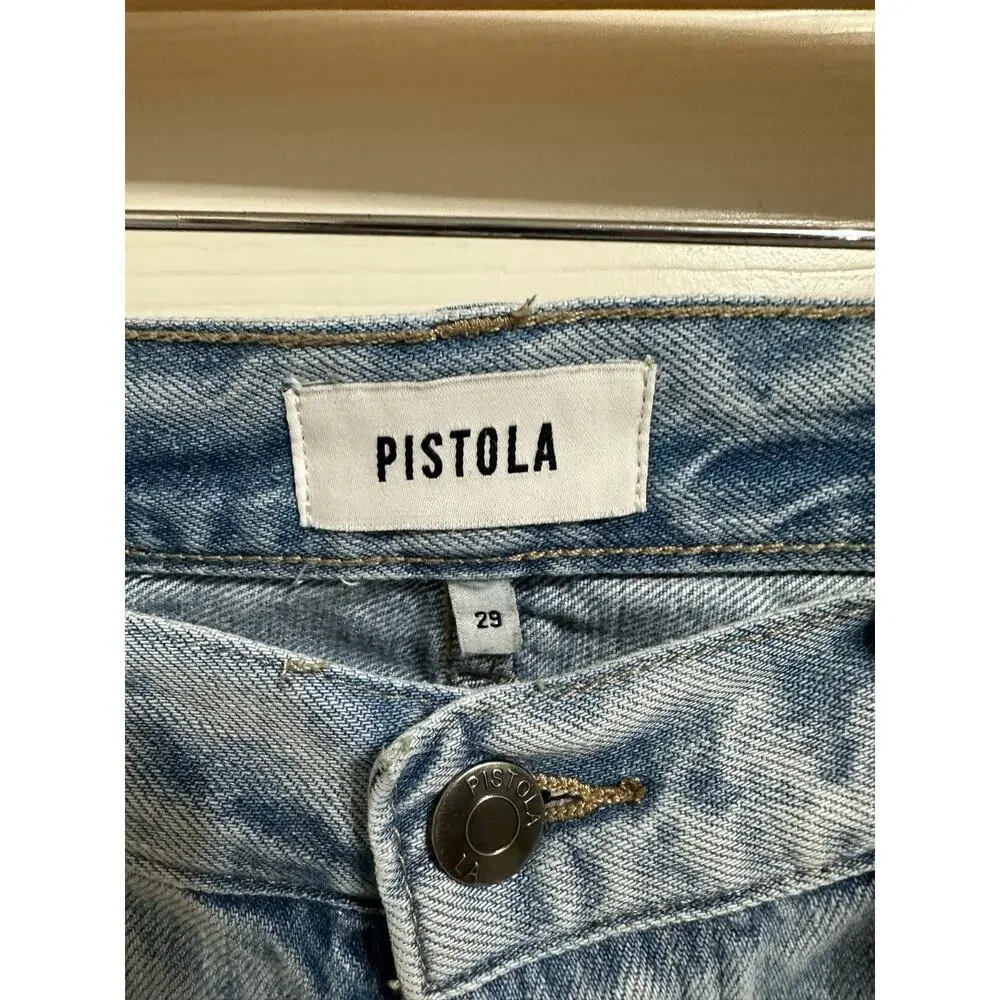 PISTOLA‎ Cassie Super High Rise Straight By My Side size 29  $138